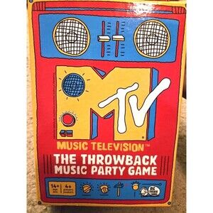 MTV Party Game by Big Potato – Music Trivia & Challenge Game (Sealed)